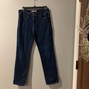 Levis | mid rise skinny jeans